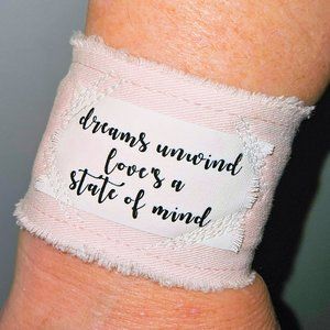Stevie Nicks Bracelet Hippie Gypsy Jewelry Dreams Unwind Love's A State Of Mind